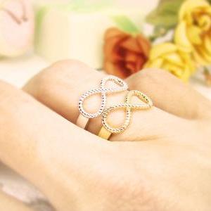 Friends Ring Infinity Ring Friend Engraved Ring..
