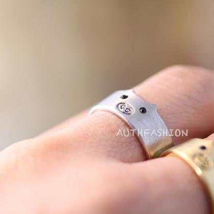 1piece Animal Ring Cute Band Ring Ring Jewelry..