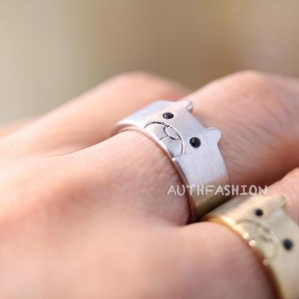 1piece Animal Ring Cute Band Ring Ring Jewelry..