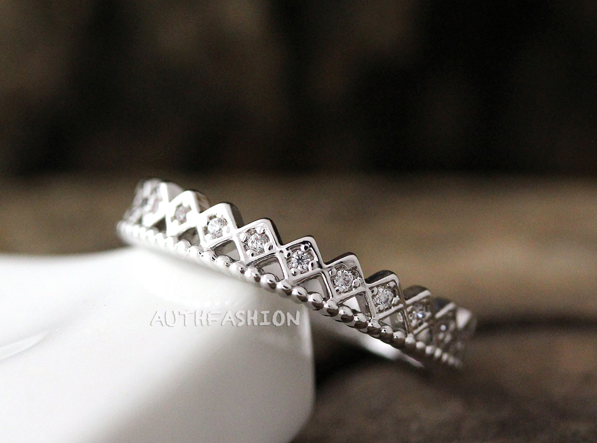 Crystal Crown Ring Tiara Ring Princess Ring Stacking Bridesmaid Gift Idea Bycr19
